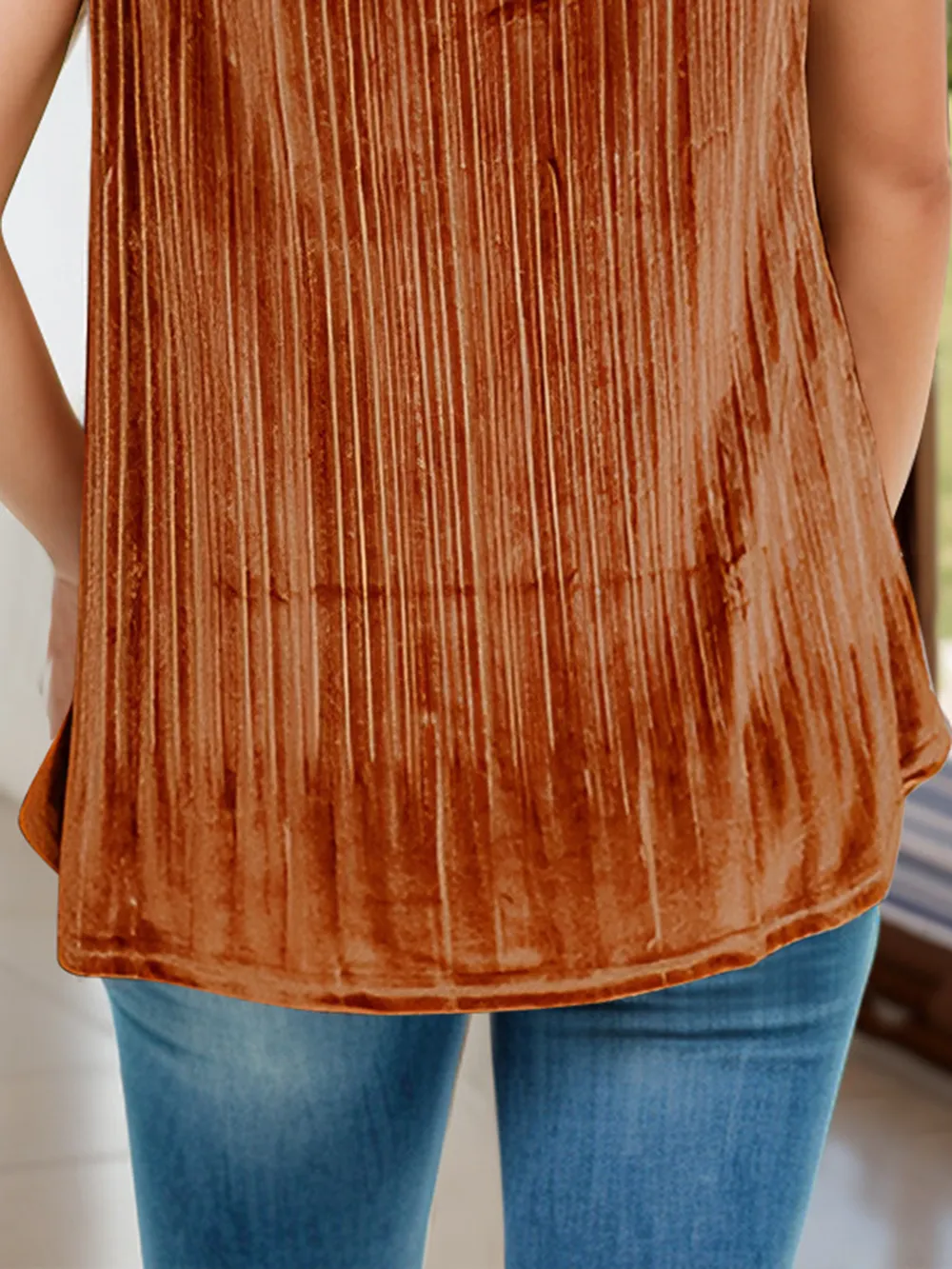 Lace Detail Scoop Neck Cami, image 4