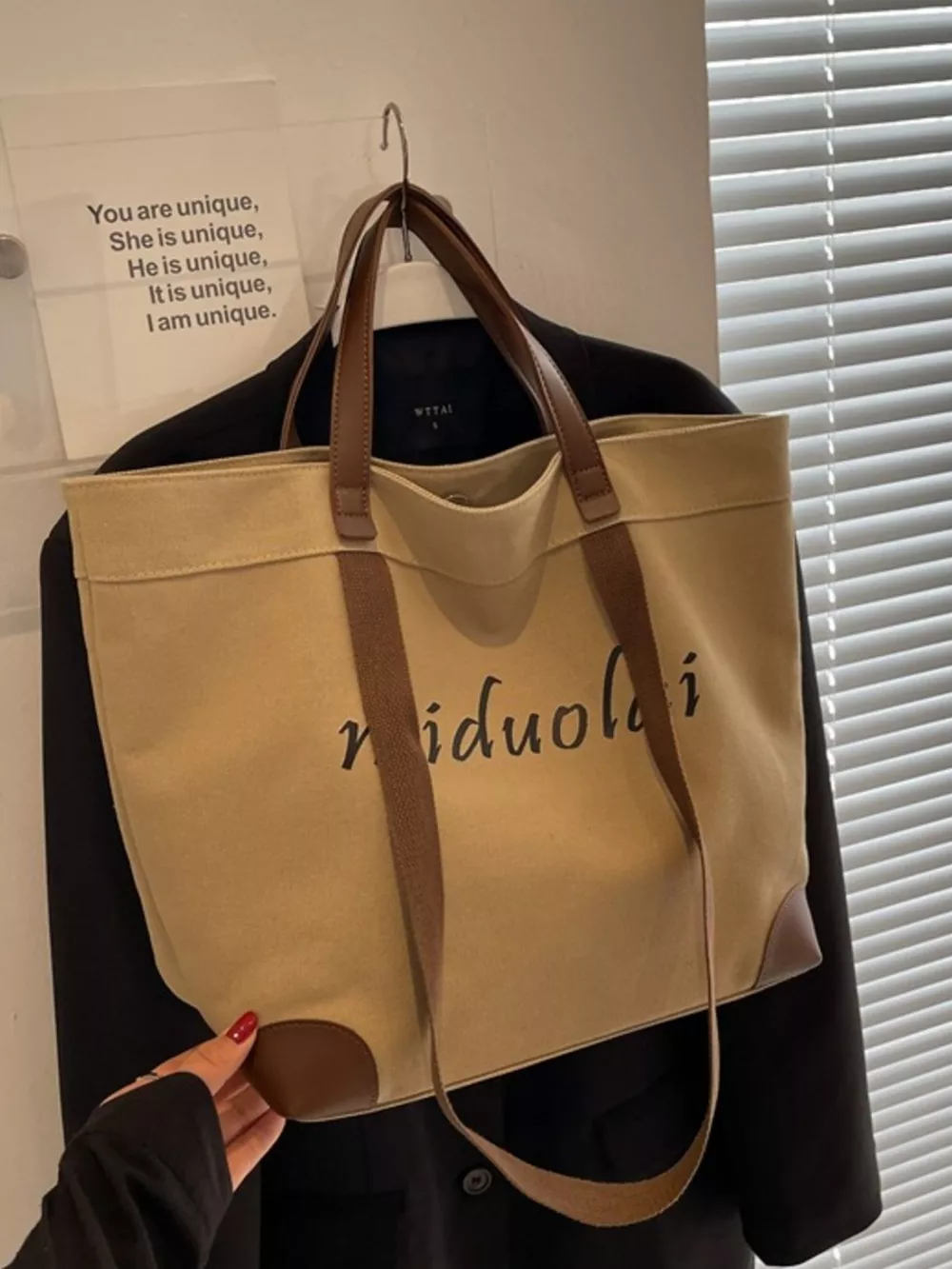 Casual Canvas Handbag, image 14