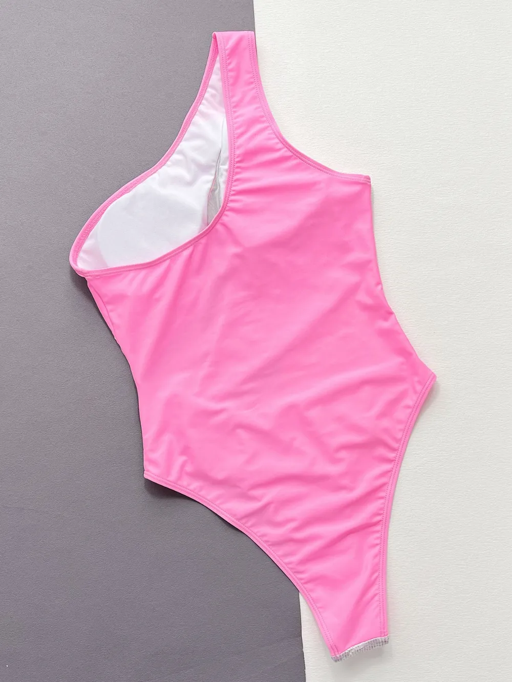 Contrast Panel One-Piece Swimsuit, image 4