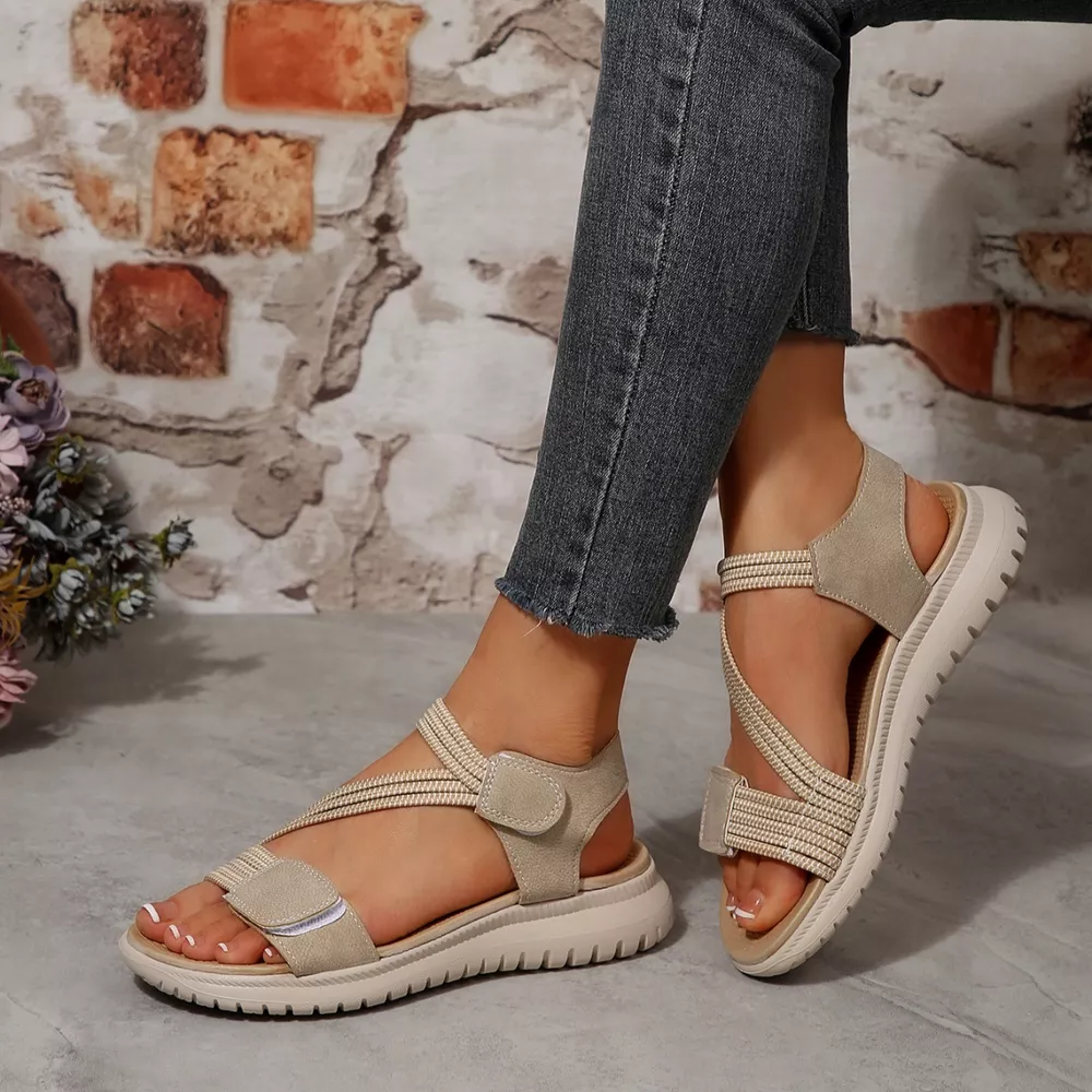 Open Toe Wedge Sandals, image 6