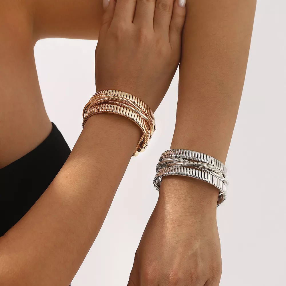 Multi-Layered Open Bracelet, image 5