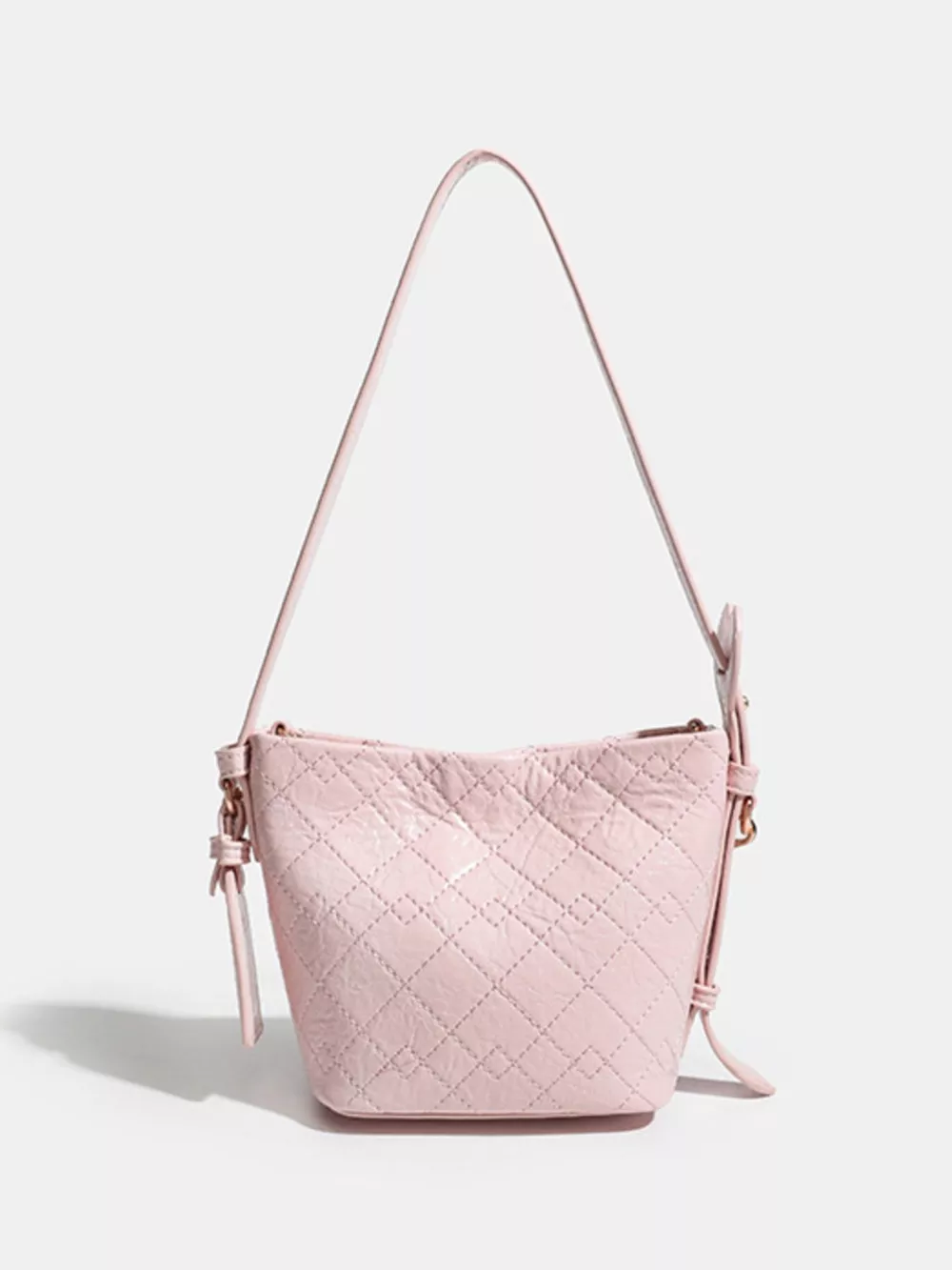 Adjustable Strap Bucket Bag, image 8