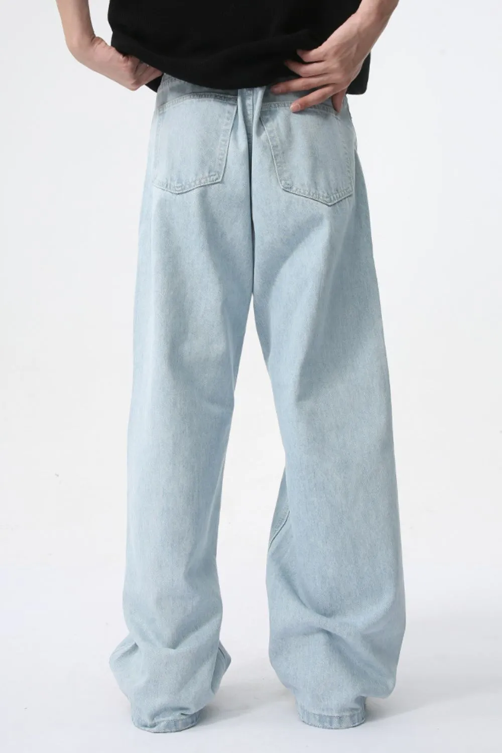 Wide Leg Jeans with Pockets, image 5