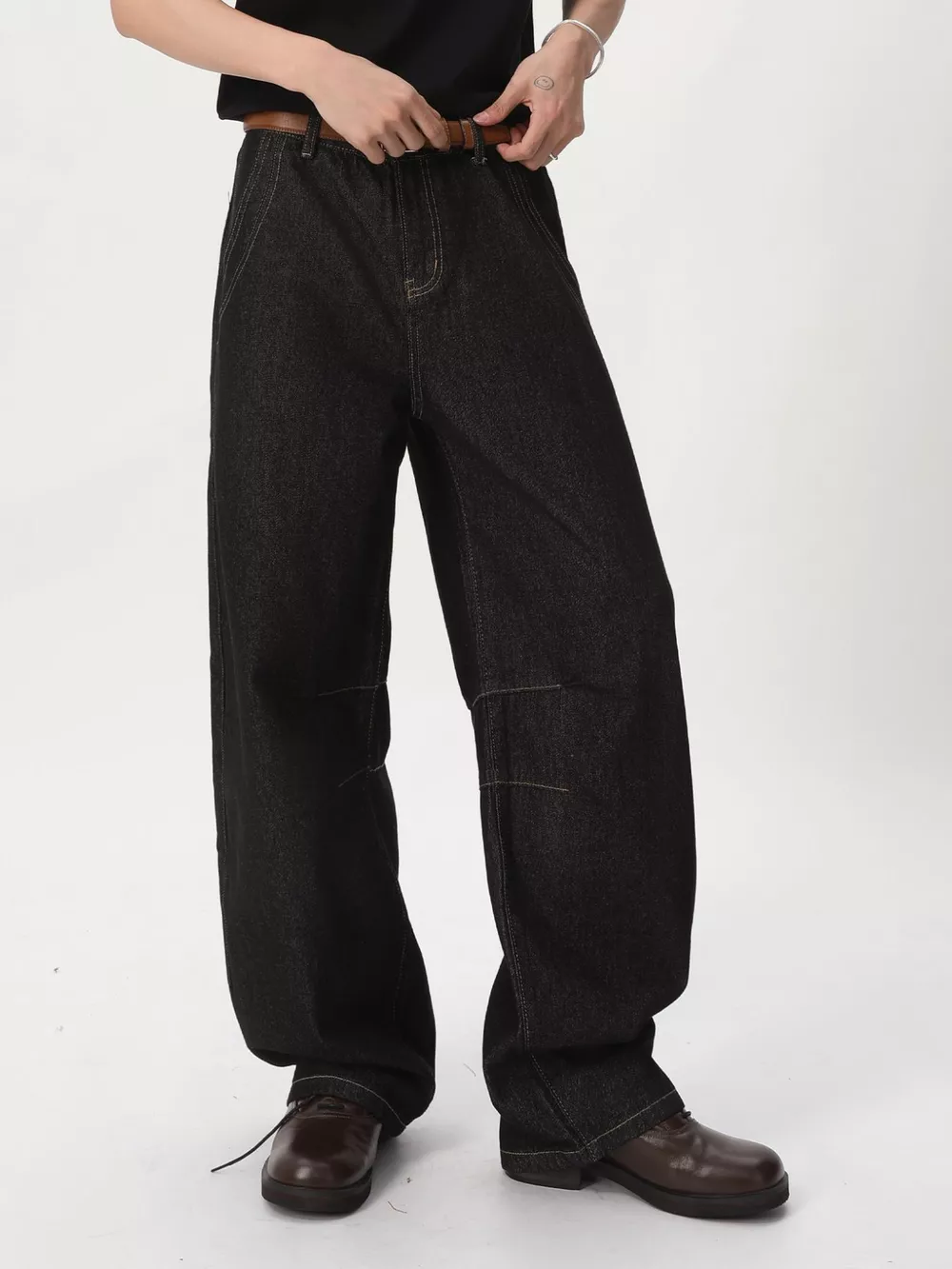 Men's Wide-Leg Jeans, image 5