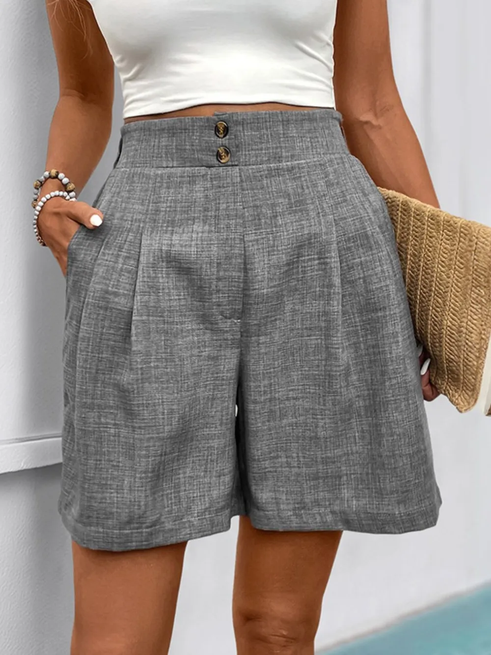 Frill Shorts with Pockets, image 9