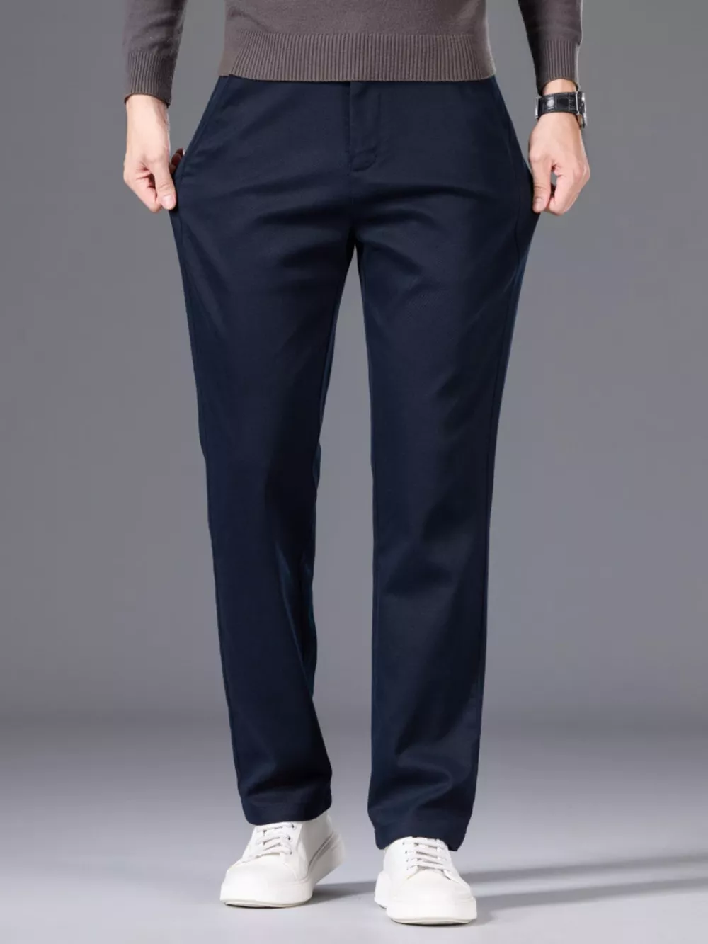 Men's Classic Straight-Leg Pants, image 6