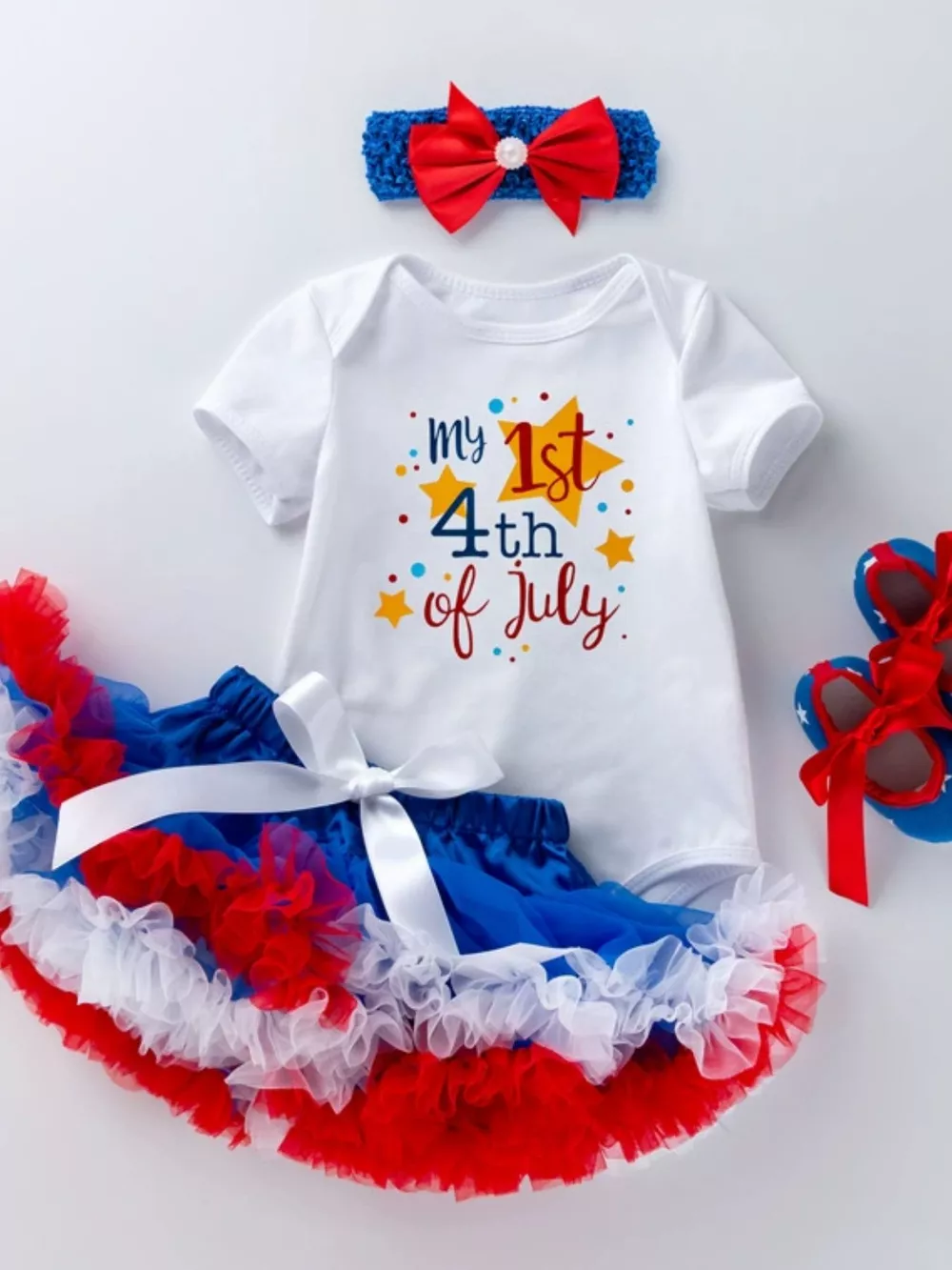 Children's First 4th of July Outfit Set, image 19