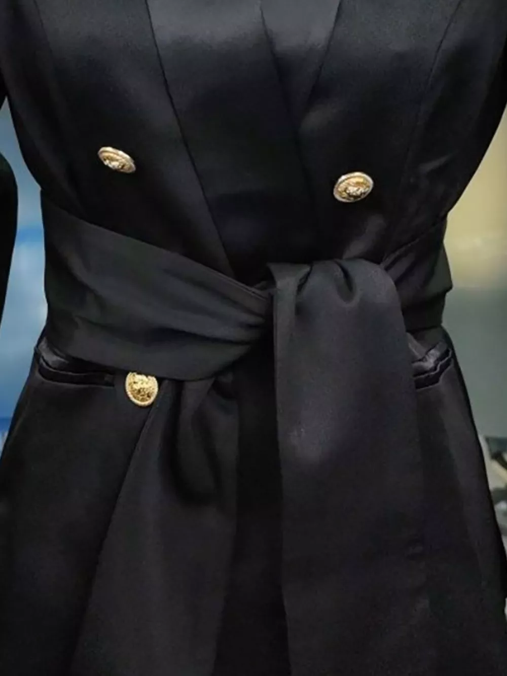 Double-Breasted Slim Fit Blazer, image 4