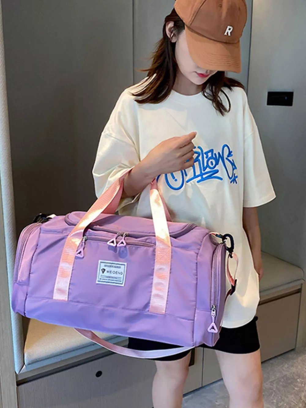 Oxford Cloth Large Capacity Travel Bag., image 4