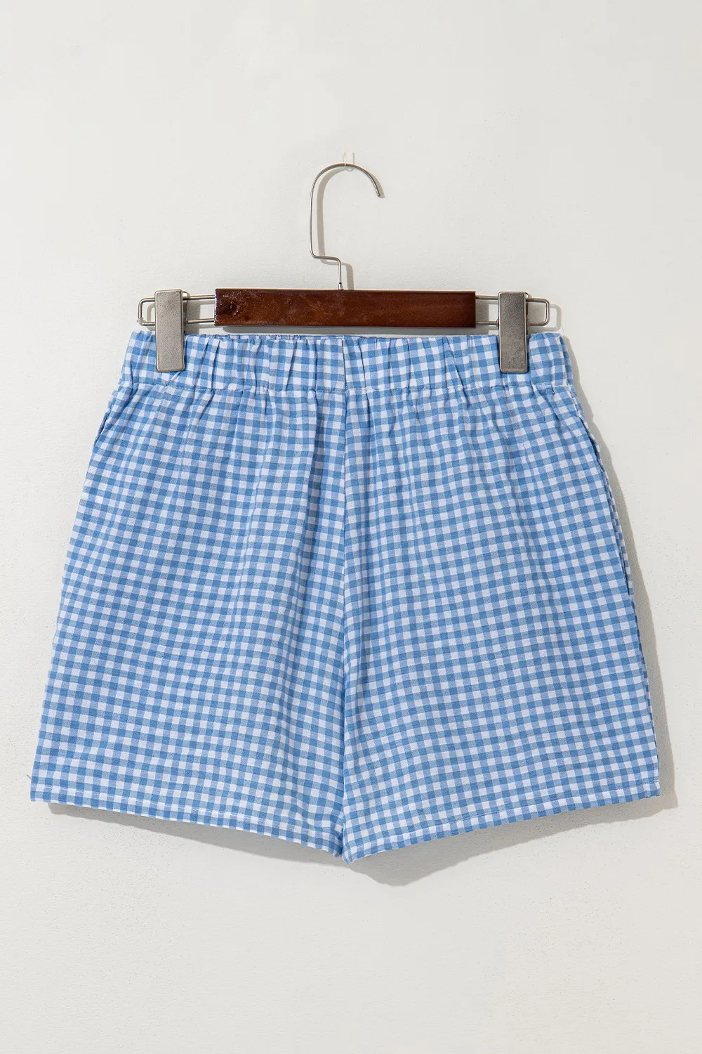 Plaid Gingham High Waist Shorts, image 6