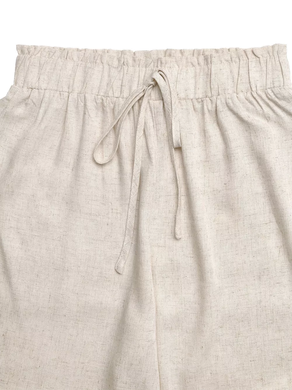 Casual Drawstring Wide Leg Pants, image 7