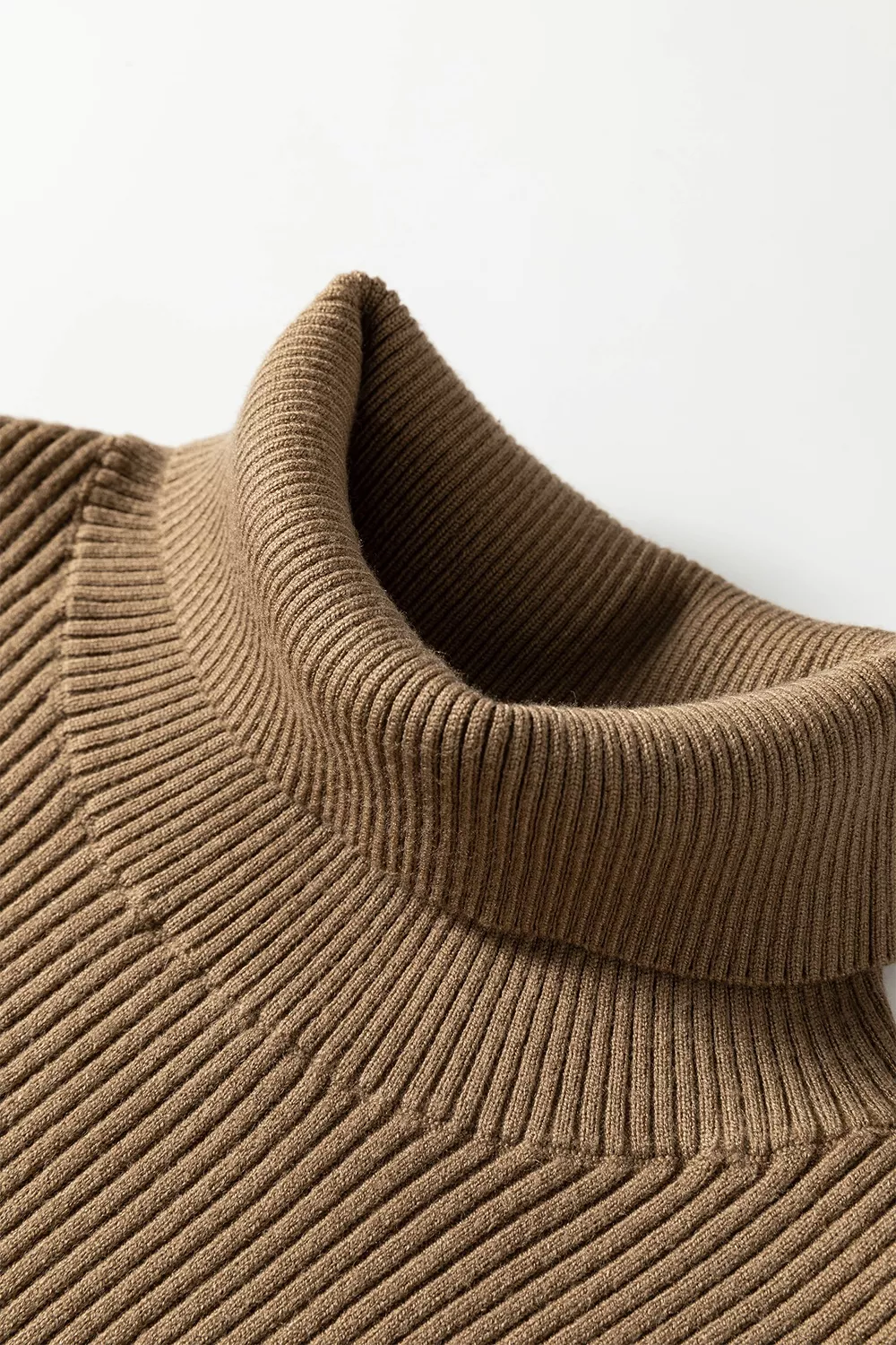 Mock Neck Ribbed Knit Sweater Vest, image 5