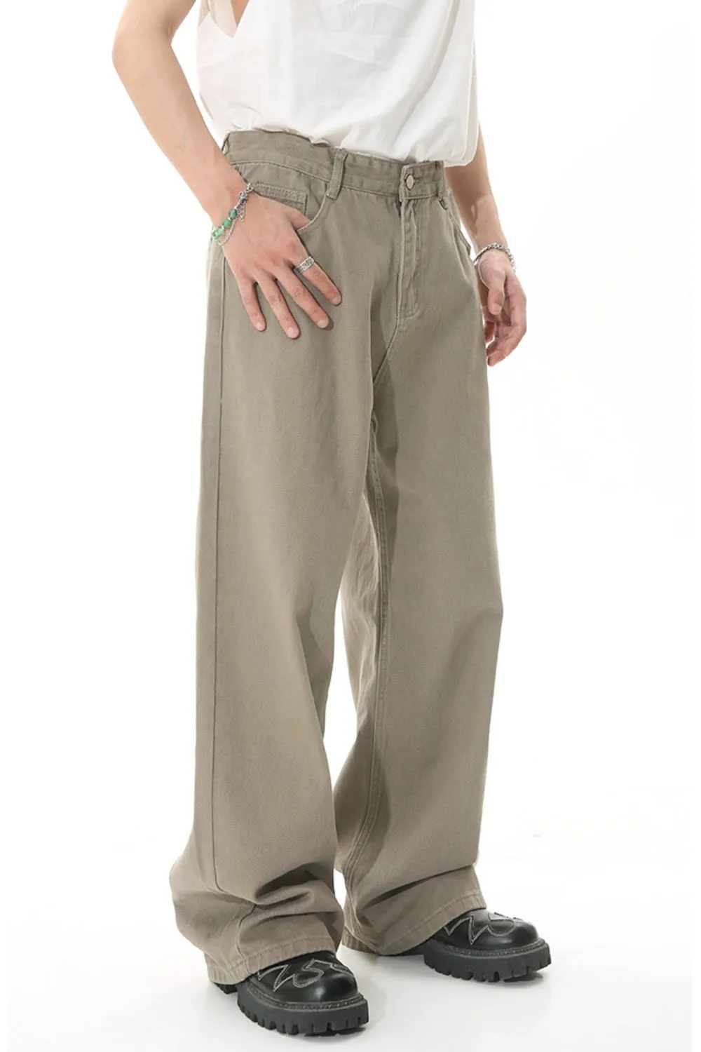 Men's Mid-Rise Straight-Leg Jeans, image 8