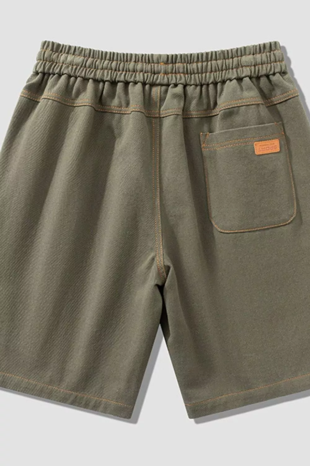 Men's Plus Size Casual Drawstring Shorts, image 3