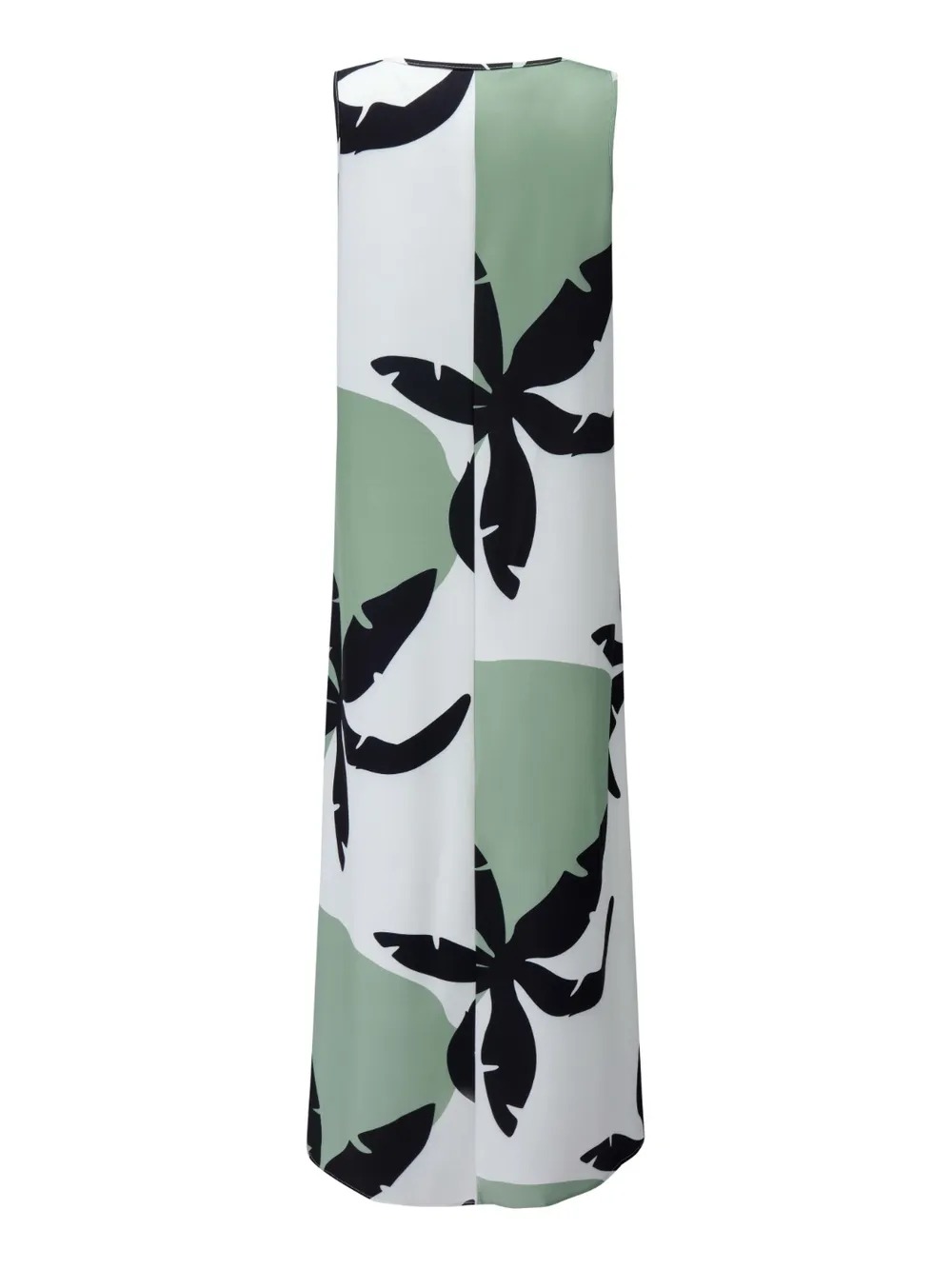 Printed Round Neck Mini Tank Dress, image 17