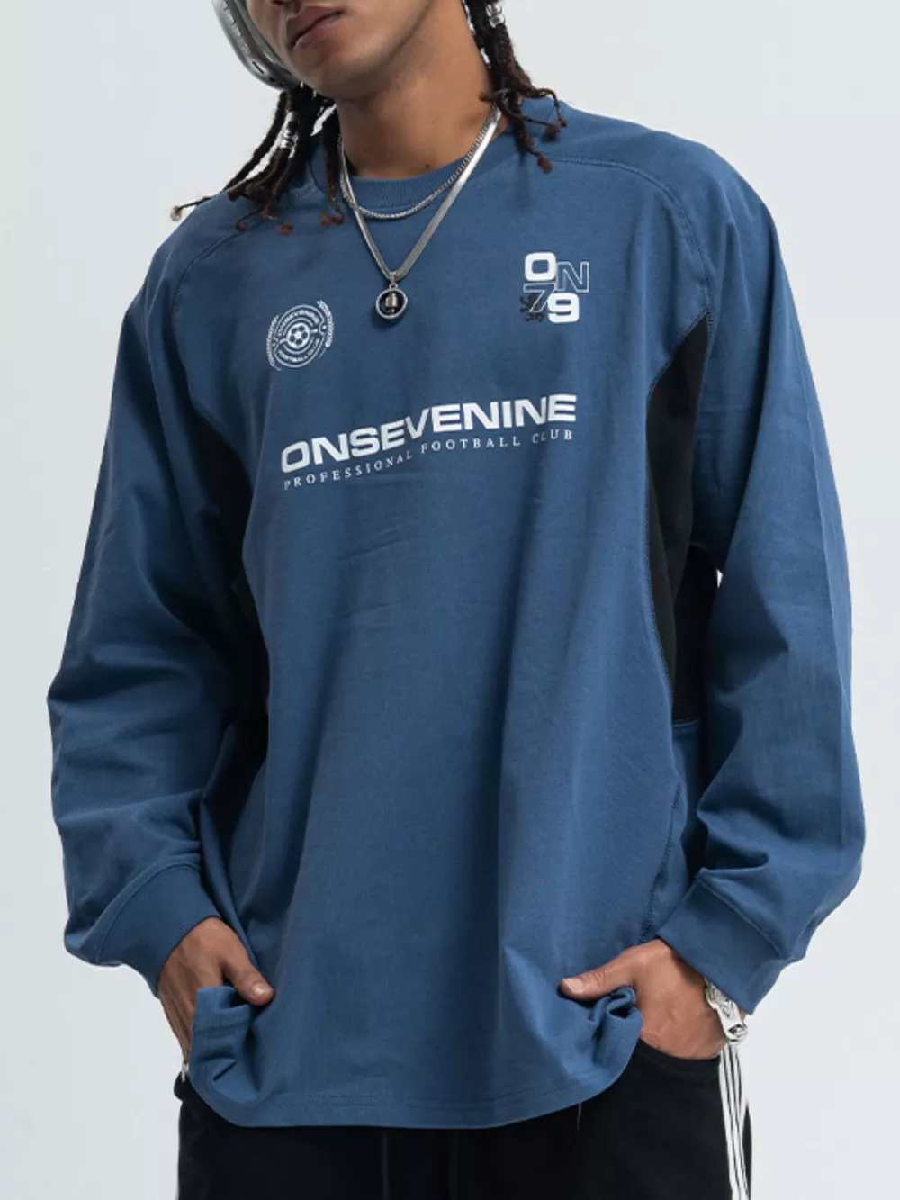 Men's Long Sleeve Relaxed Fit T-Shirt, image 2