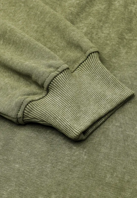 Mock Neck Dropped Shoulder Sweatshirt, image 9