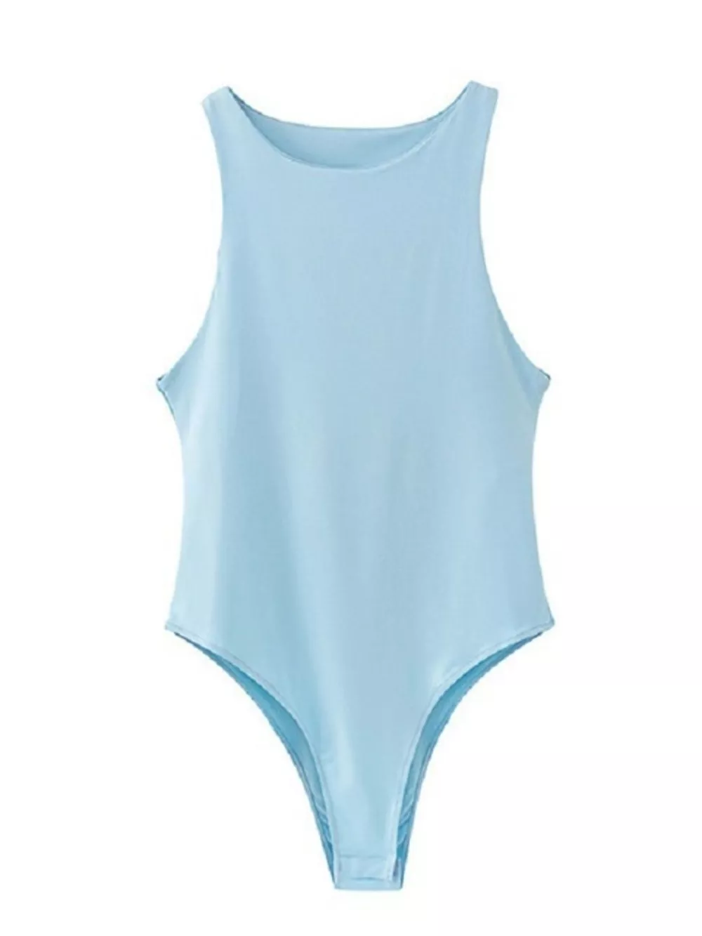 Round Neck Sleeveless Bodysuit, image 9