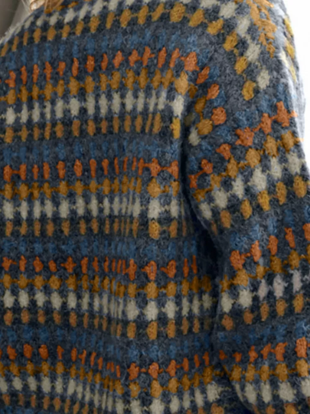 V-Neck Button Down Knit Cardigan, image 2