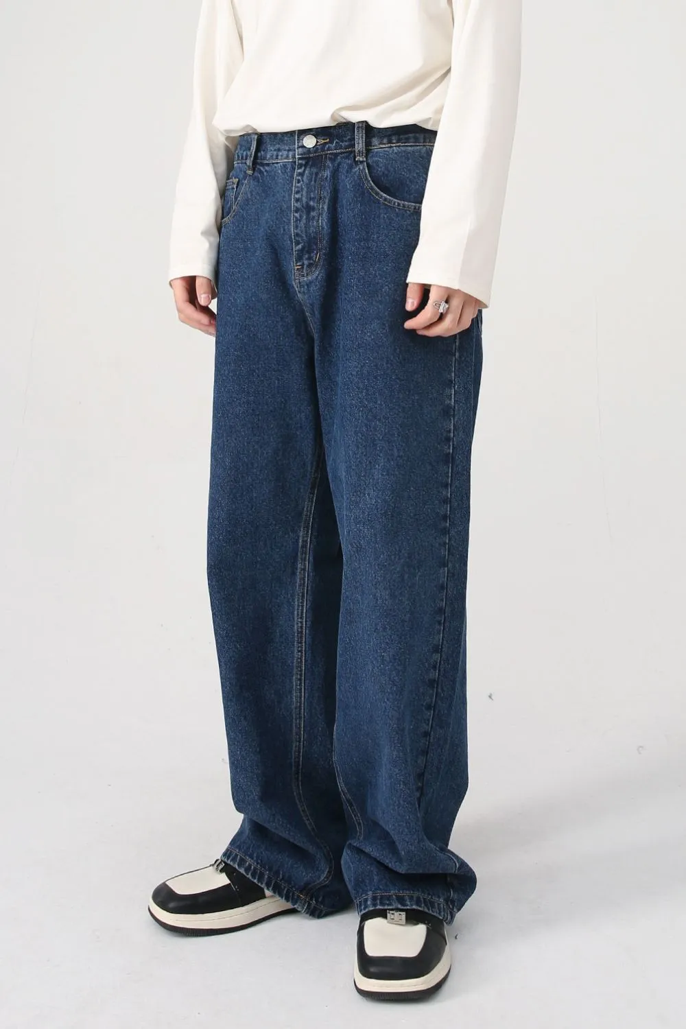 Baggy Jeans with Pockets, image 4