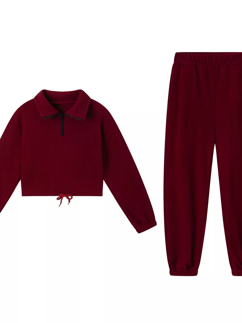 Quarter Zip Sweatshirt and Pants Set, image 13