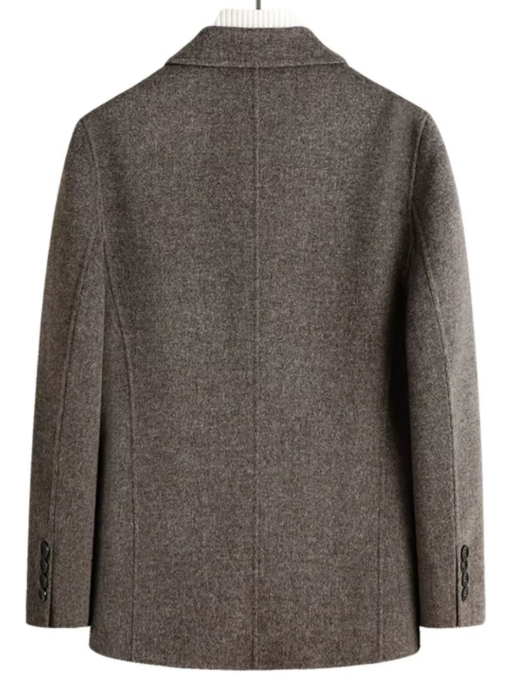 Men's Plus Size One Button Long Sleeve Blazer, image 4