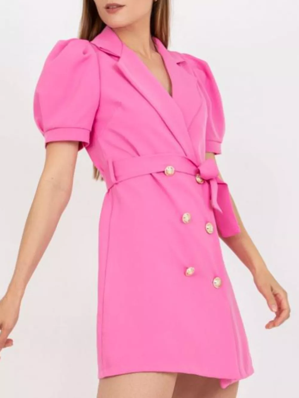 Blazer Style Tie Waist Mini Dress, image 16