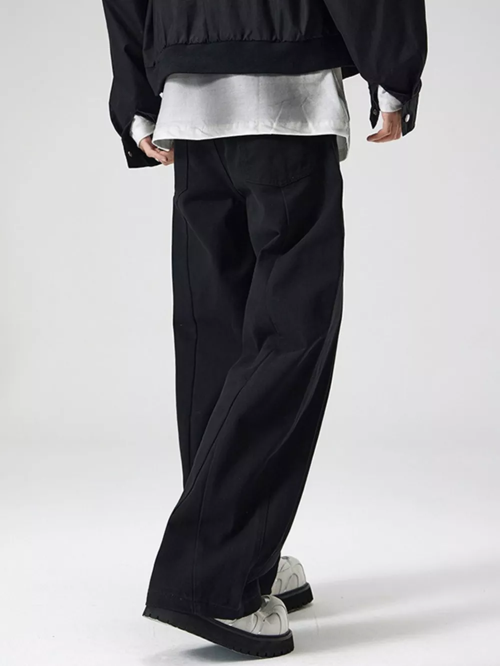 Men's Wide Leg Jeans, image 3