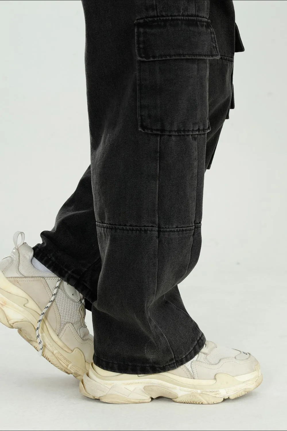 Baggy Jeans with Cargo Pockets, image 5