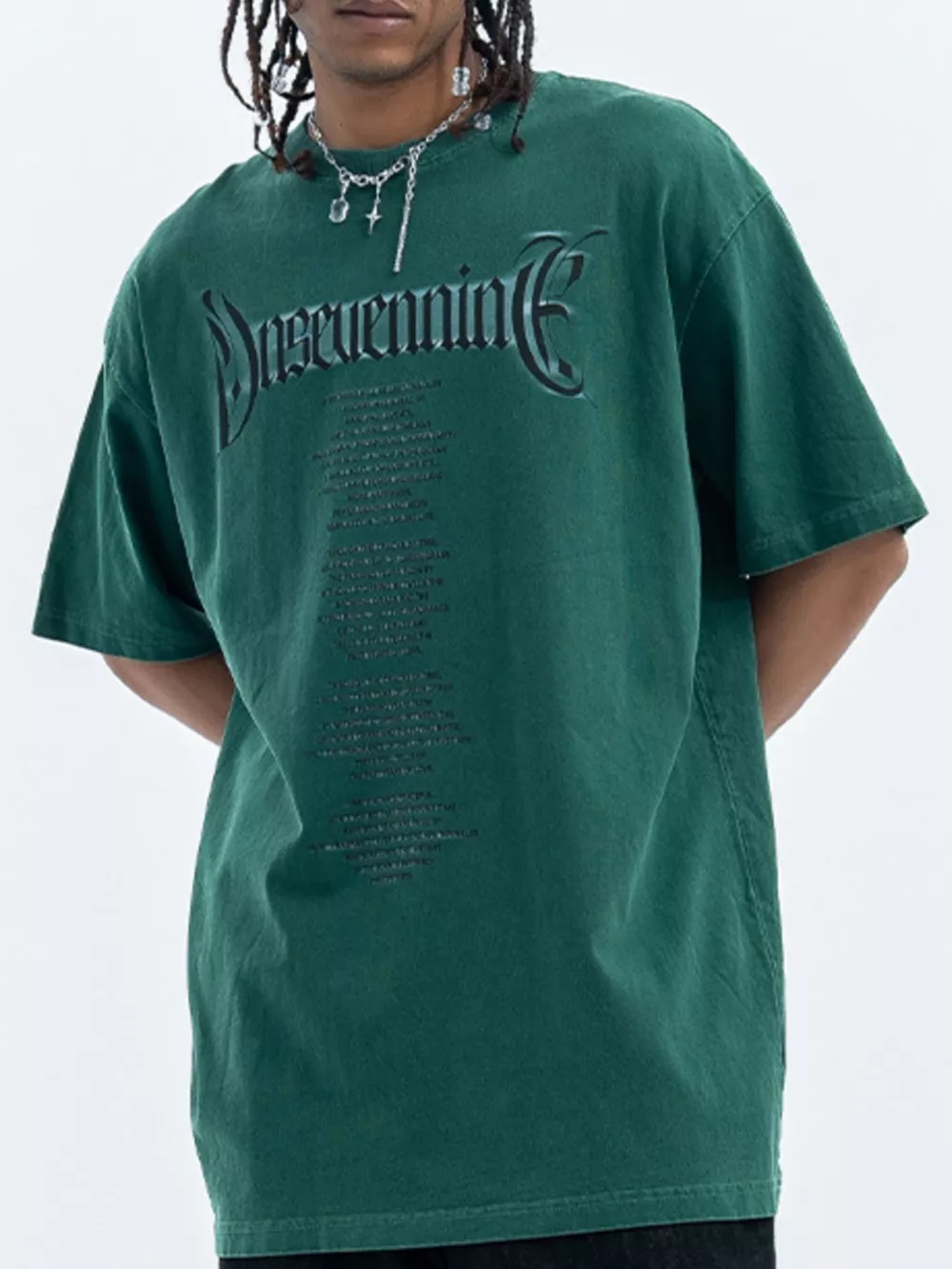 Men's Short Sleeve Oversized T-Shirt, image 3
