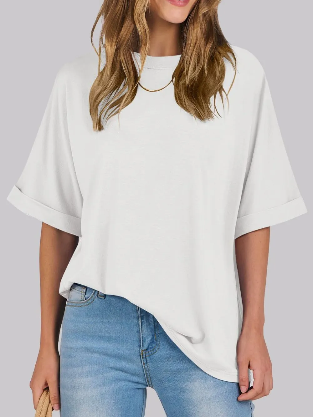 Round Neck Half Sleeve T-Shirt, image 7