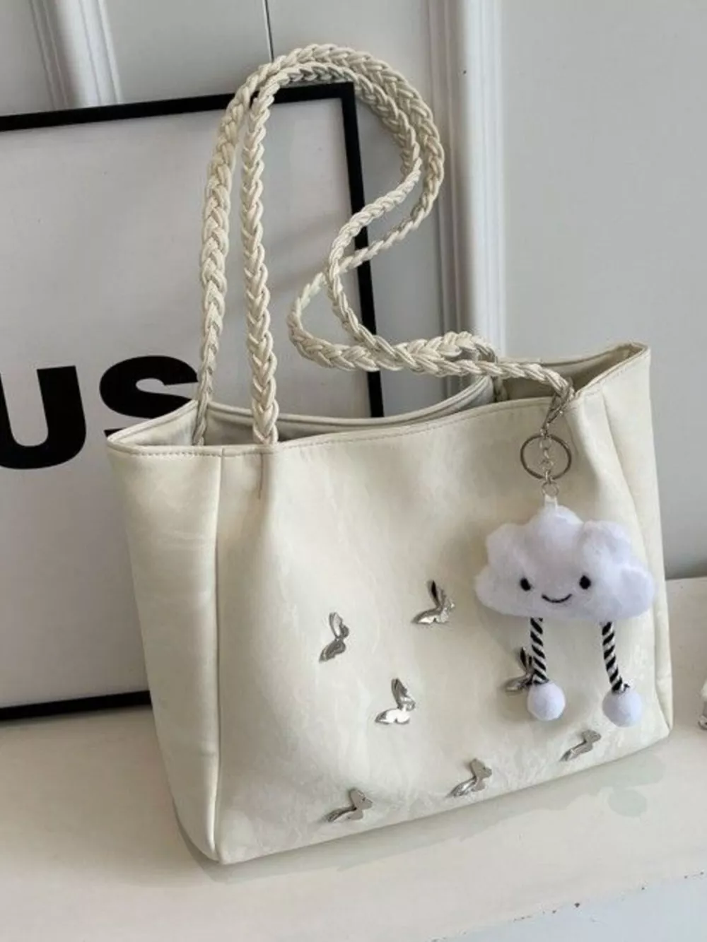 Butterfly Pattern Tote Bag, image 5