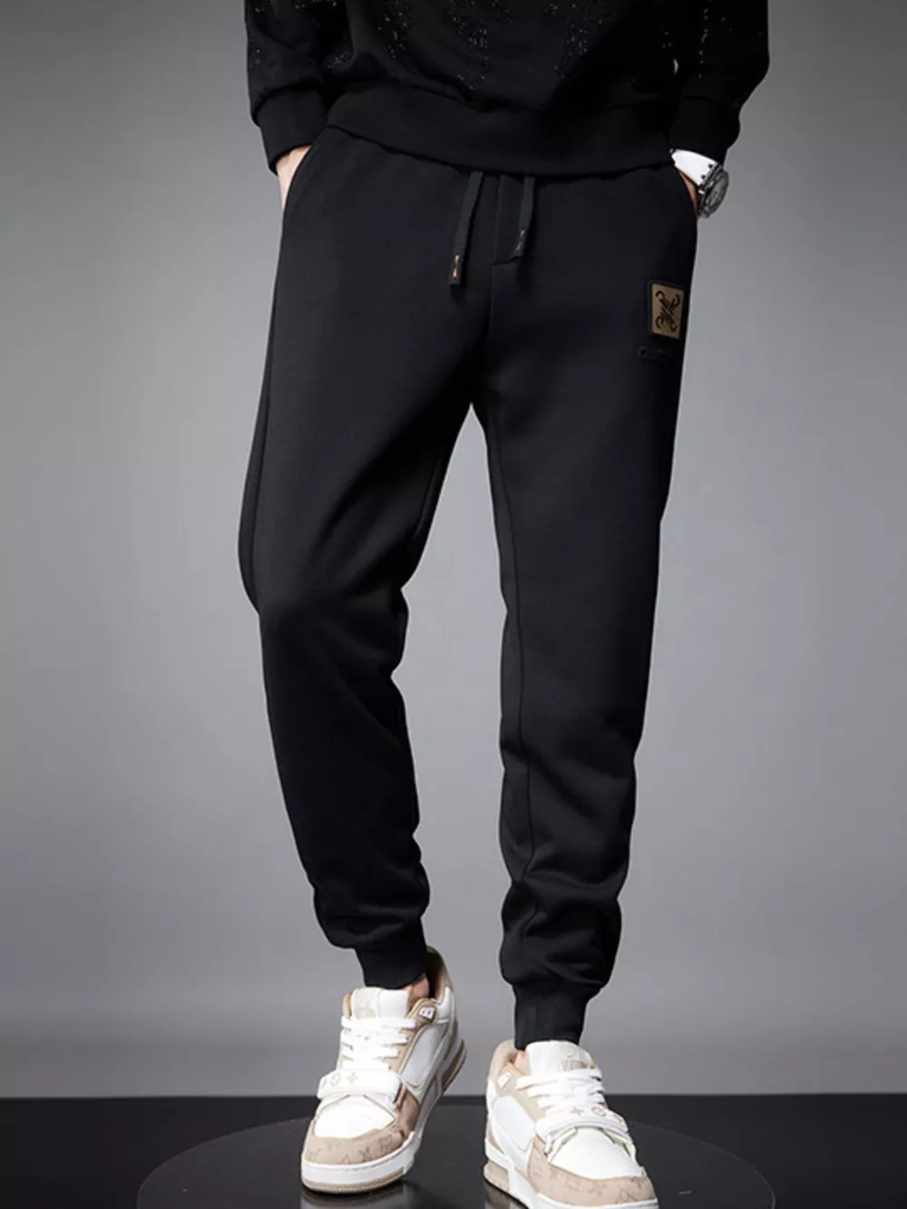 Men's Casual Loose Fit Joggers, image 8
