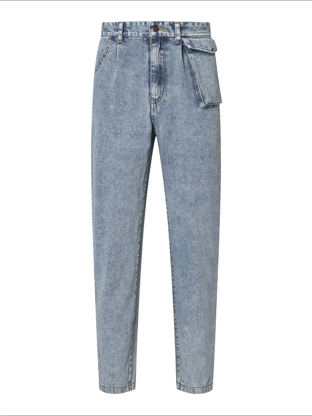 High Waist Straight Leg Jeans, image 7