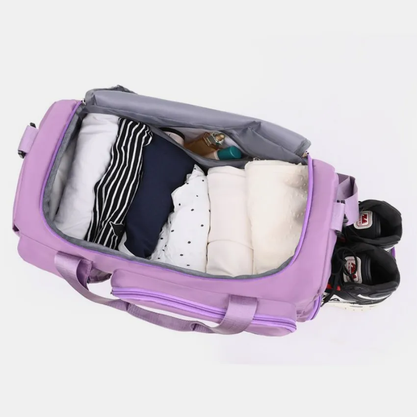 Oxford Cloth Detachable Strap Travel Bag, image 5