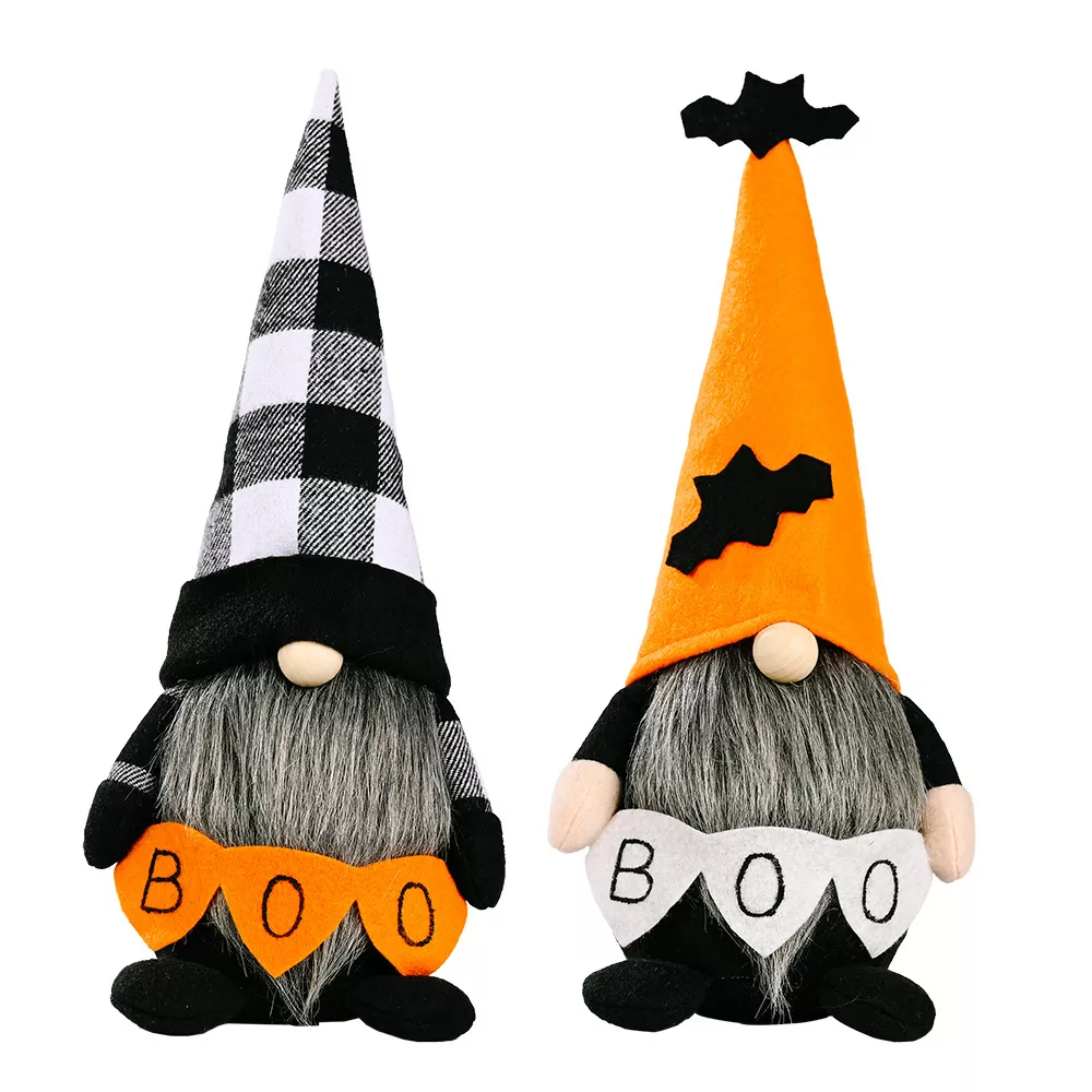 Halloween Decorative Gnome with 'BOO' Sign, image 5