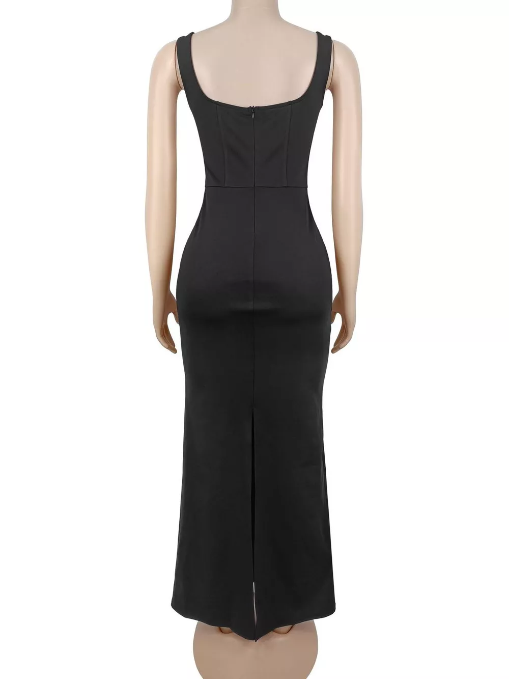 Rhinestone Embellished Bodycon Maxi Dress, image 6
