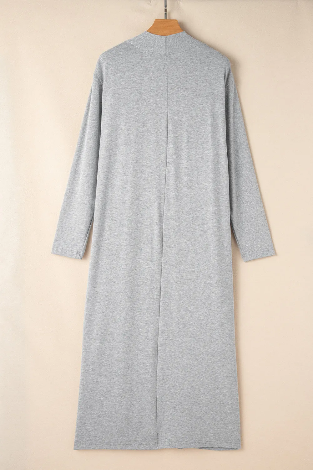 Open Front Long Sleeve Cardigan and Pants Lounge Set, image 4