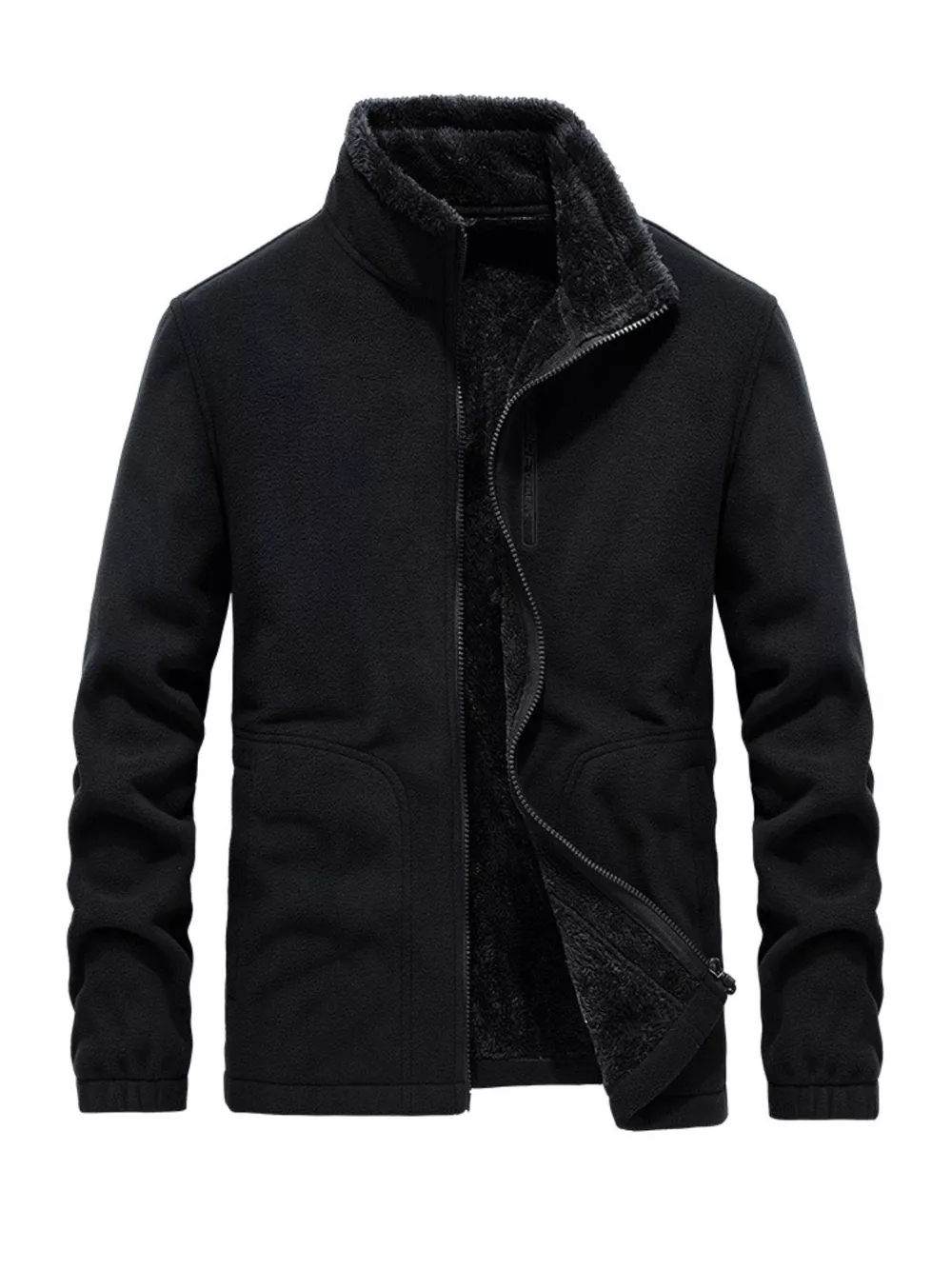 Men's Plus Size Fleece Lined Full Zip Outerwear