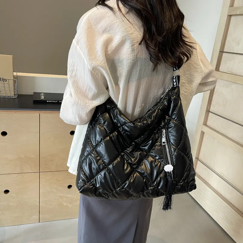 Quilted Nylon Travel Bag, image 12