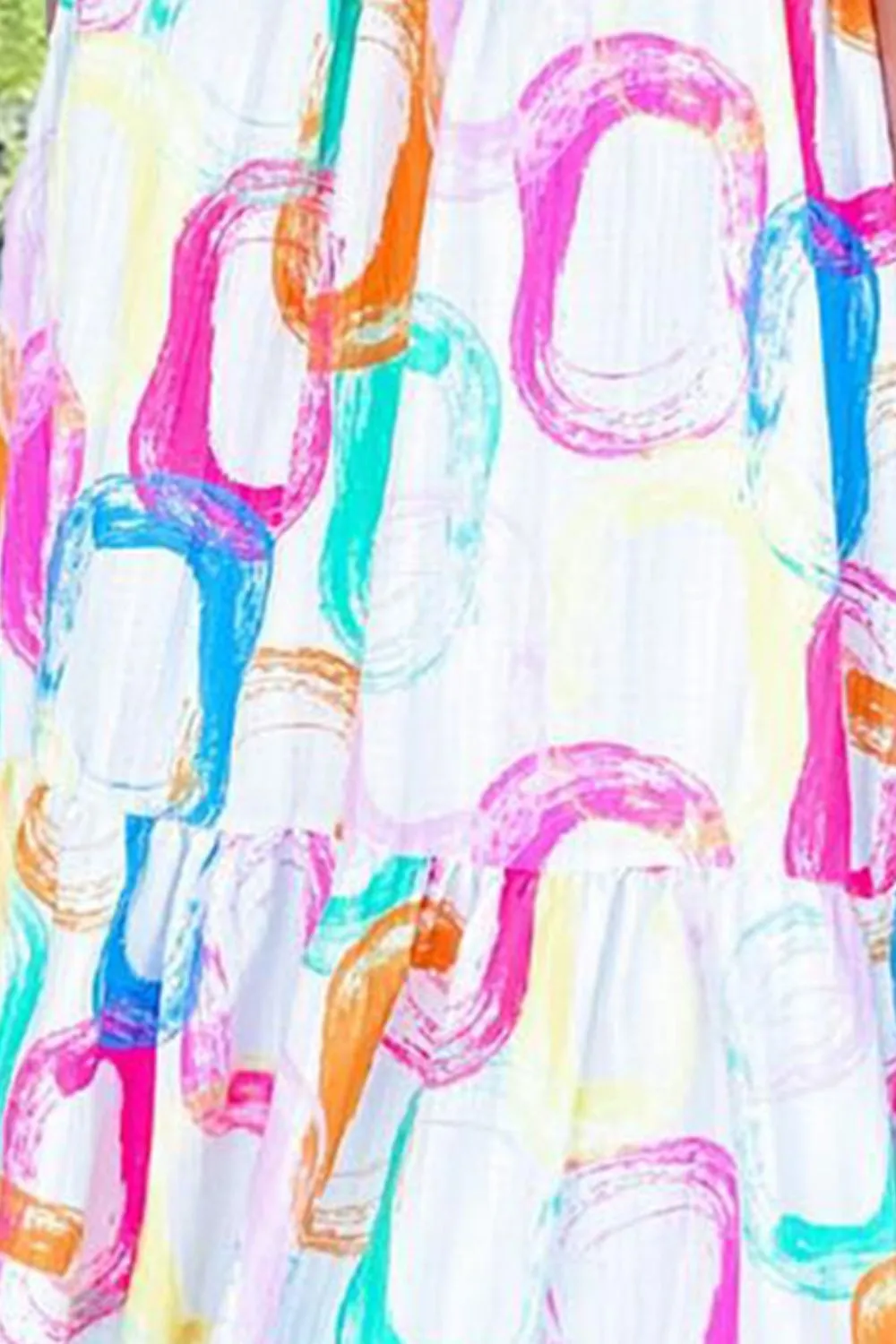 Tied Printed Sleeveless Mini Dress, image 11