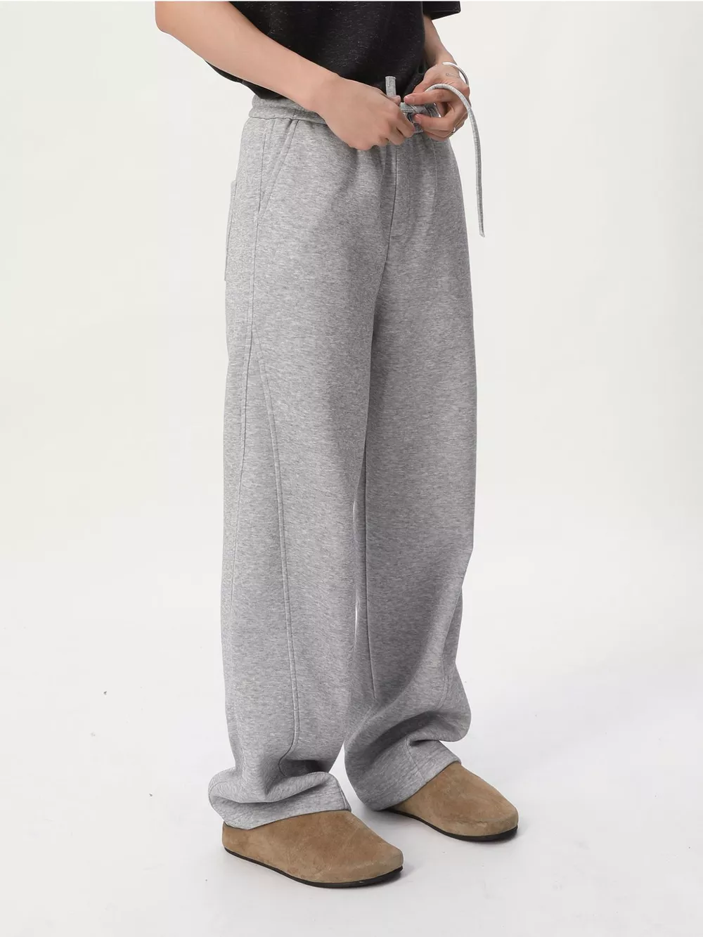 Men's Relaxed Fit Drawstring Sweatpants, image 3