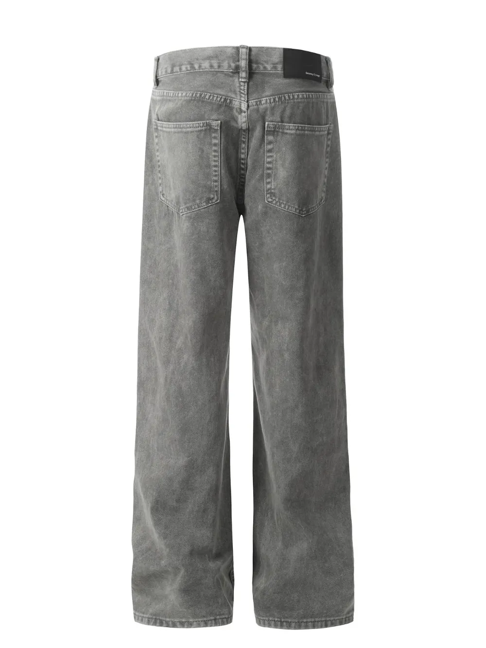 Men's Straight Leg Jeans with Pockets, image 2