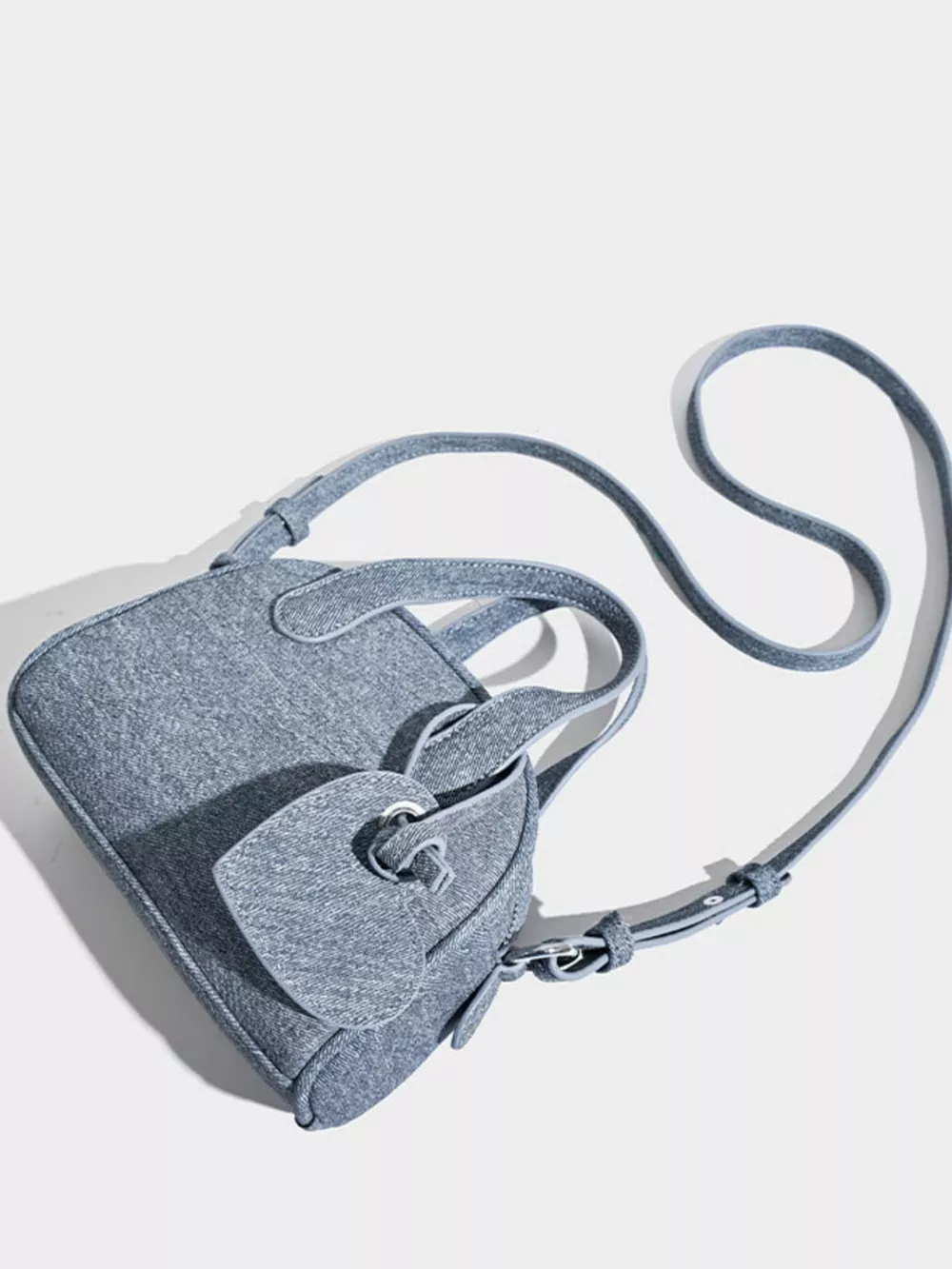 Top Handle Adjustable Strap Crossbody Bag, image 4