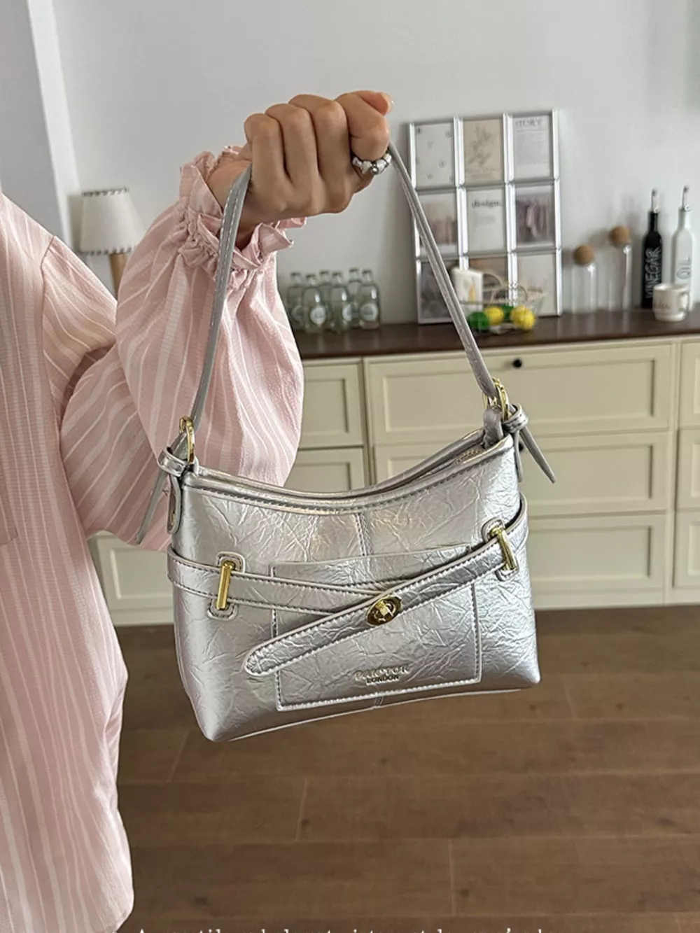 Adjustable Strap Crossbody Bag, image 4