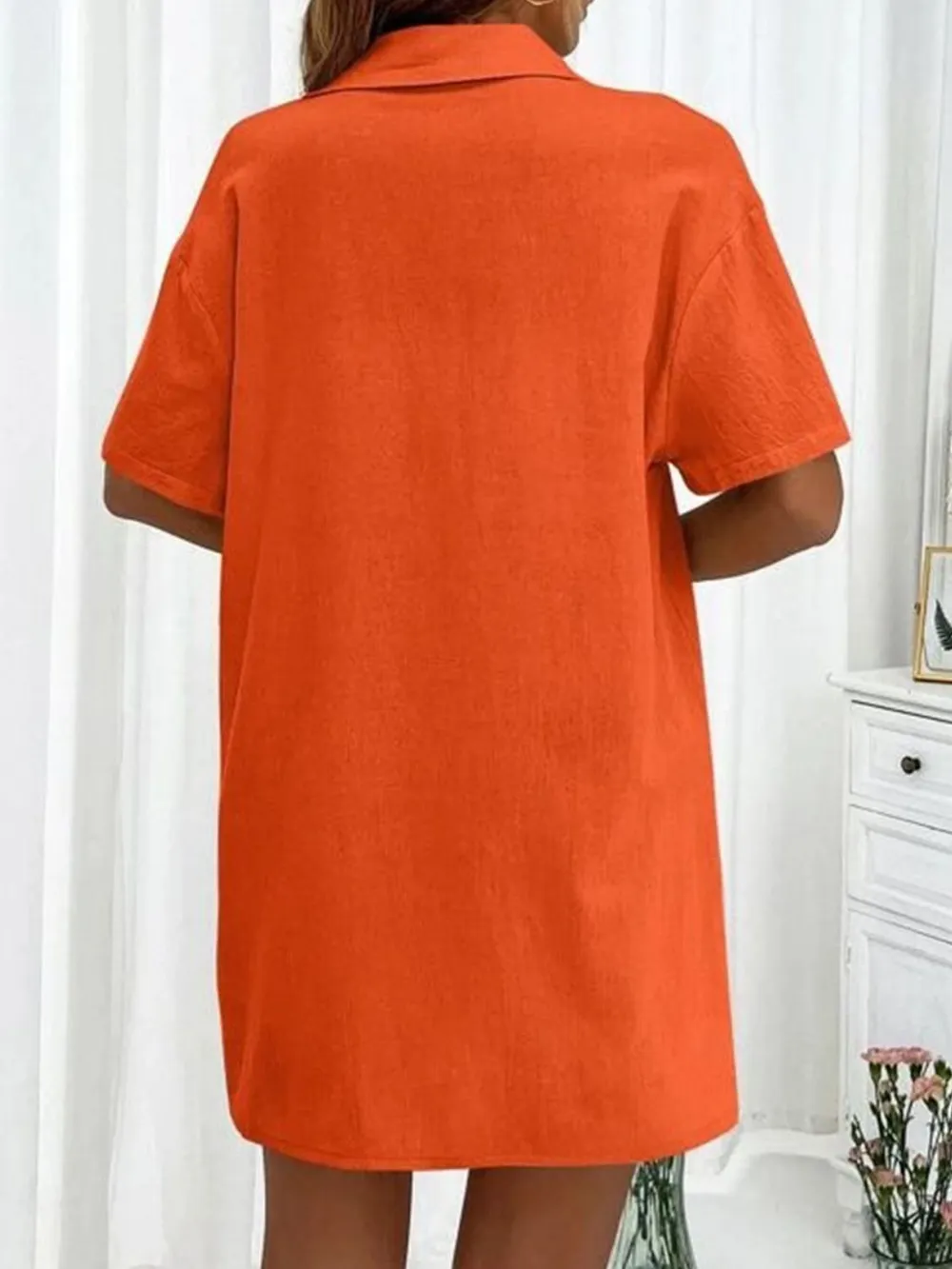 Button Up Shirt and Drawstring Shorts Set, image 15