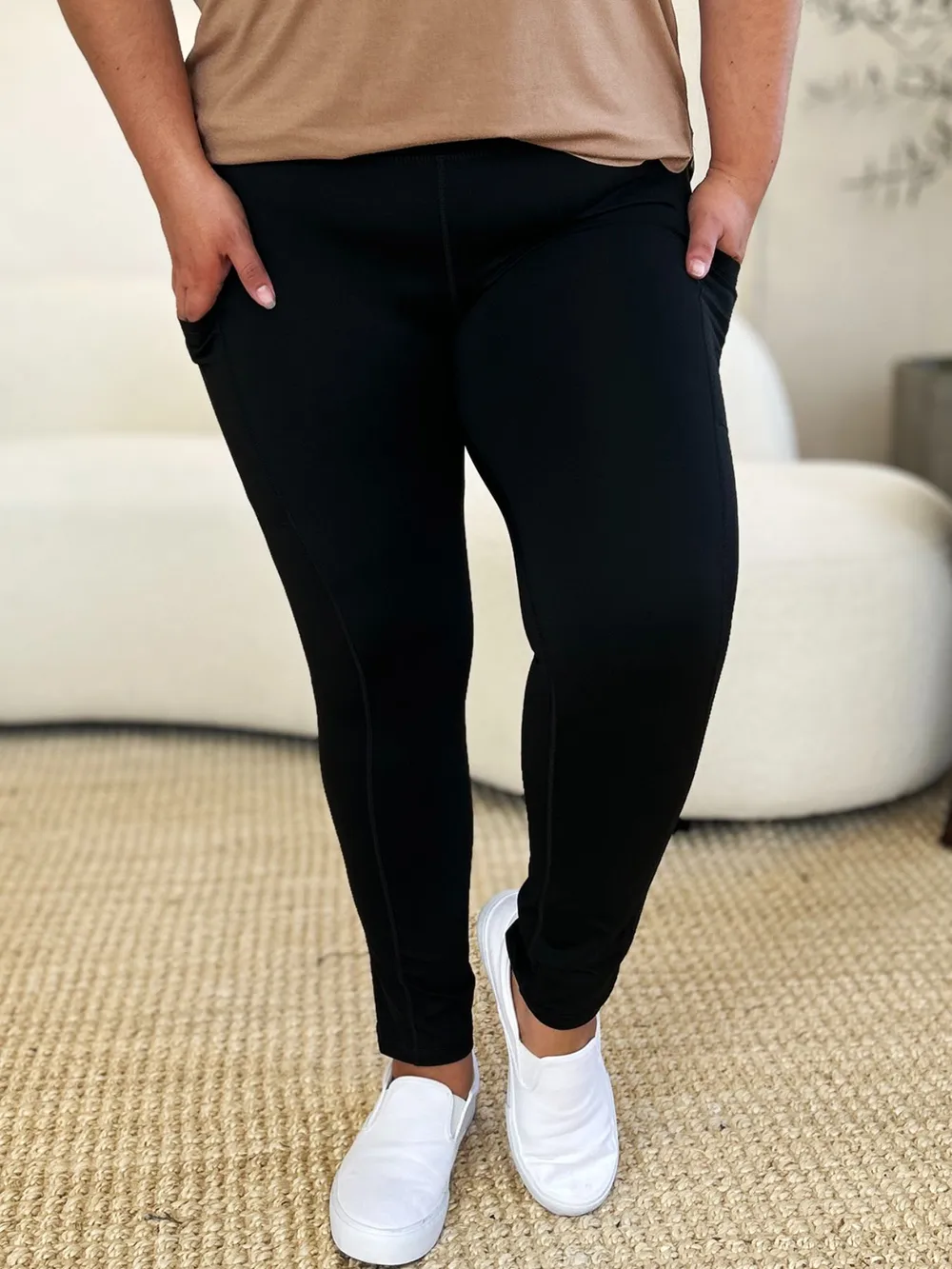 Wide Waistband Sports Leggings, image 7