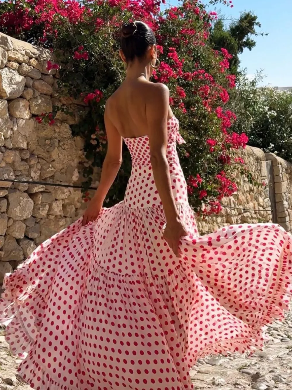 Printed One-Piece Swimwear and Skirt Set, image 4