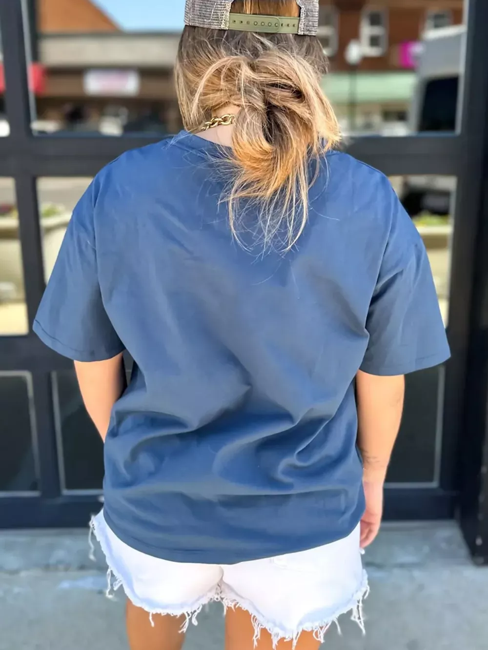 Denim Pocket Relaxed Fit T-Shirt, image 2