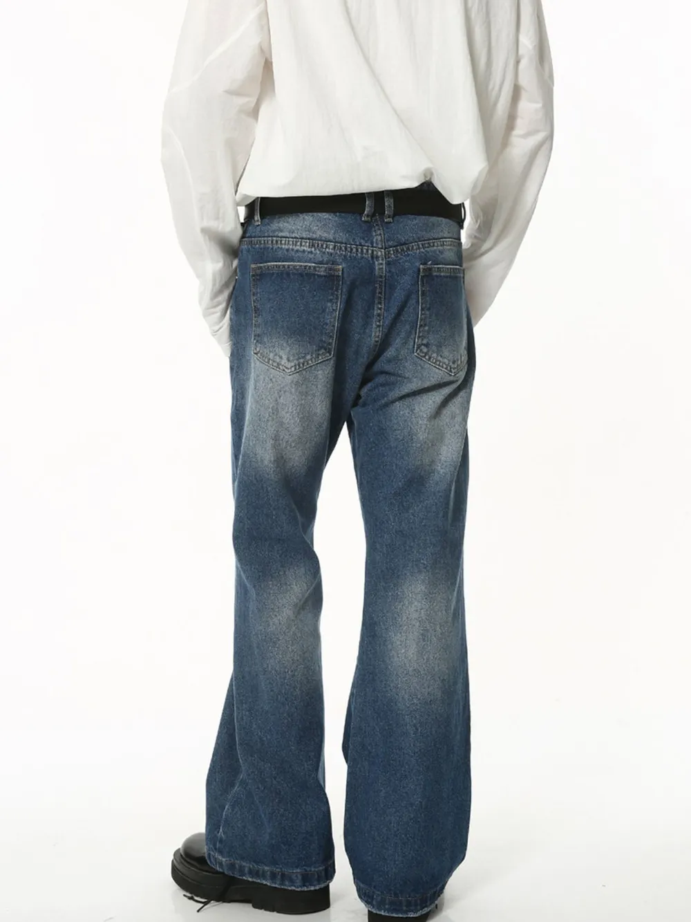 Men's Mid Rise Jeans with Pockets, image 3